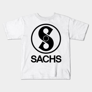 Sachs S logo (black) Kids T-Shirt